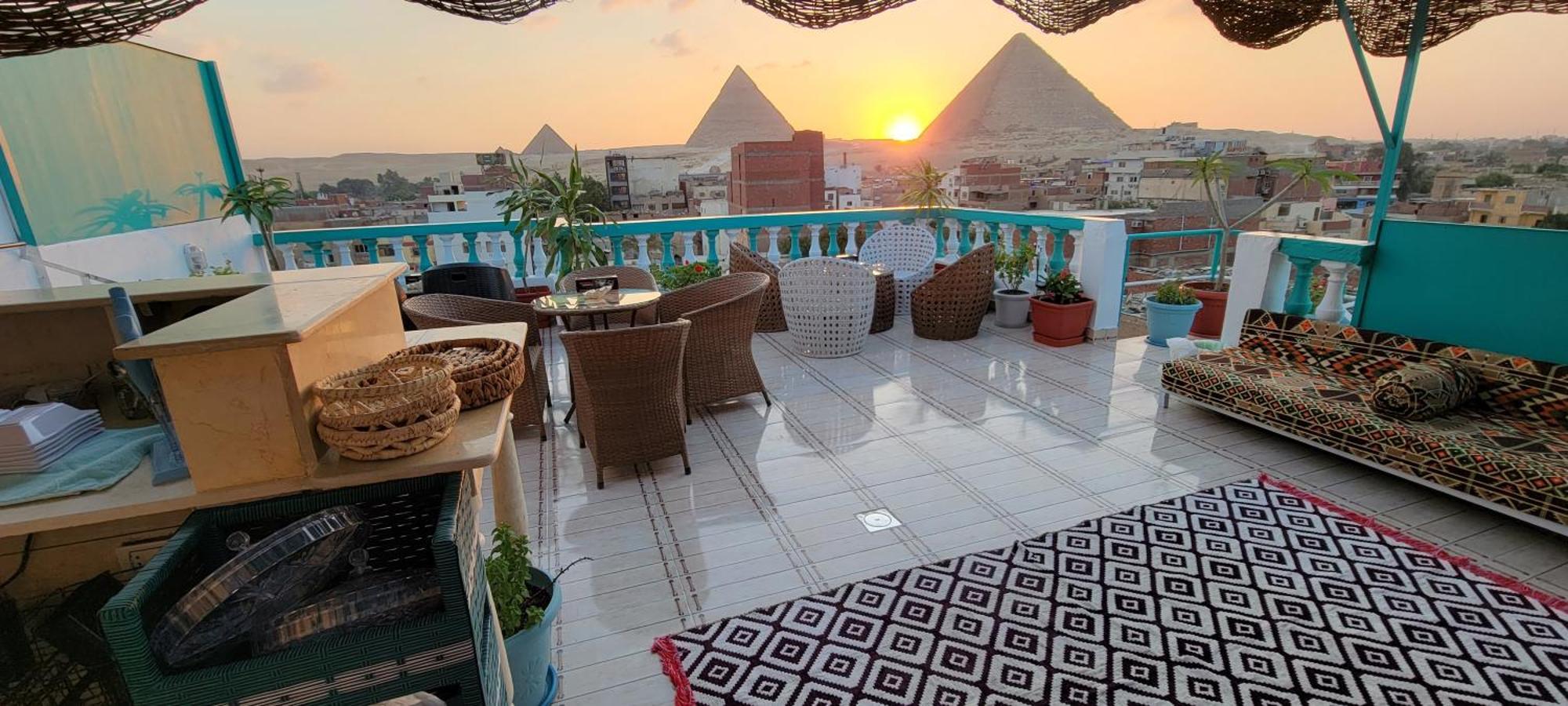 Pyramids Temple Guest House Kafret el-Gabal Exterior foto