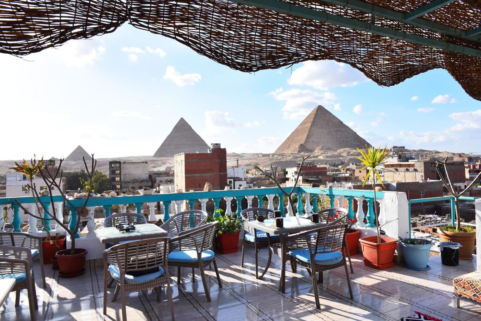 Pyramids Temple Guest House Kafret el-Gabal Exterior foto