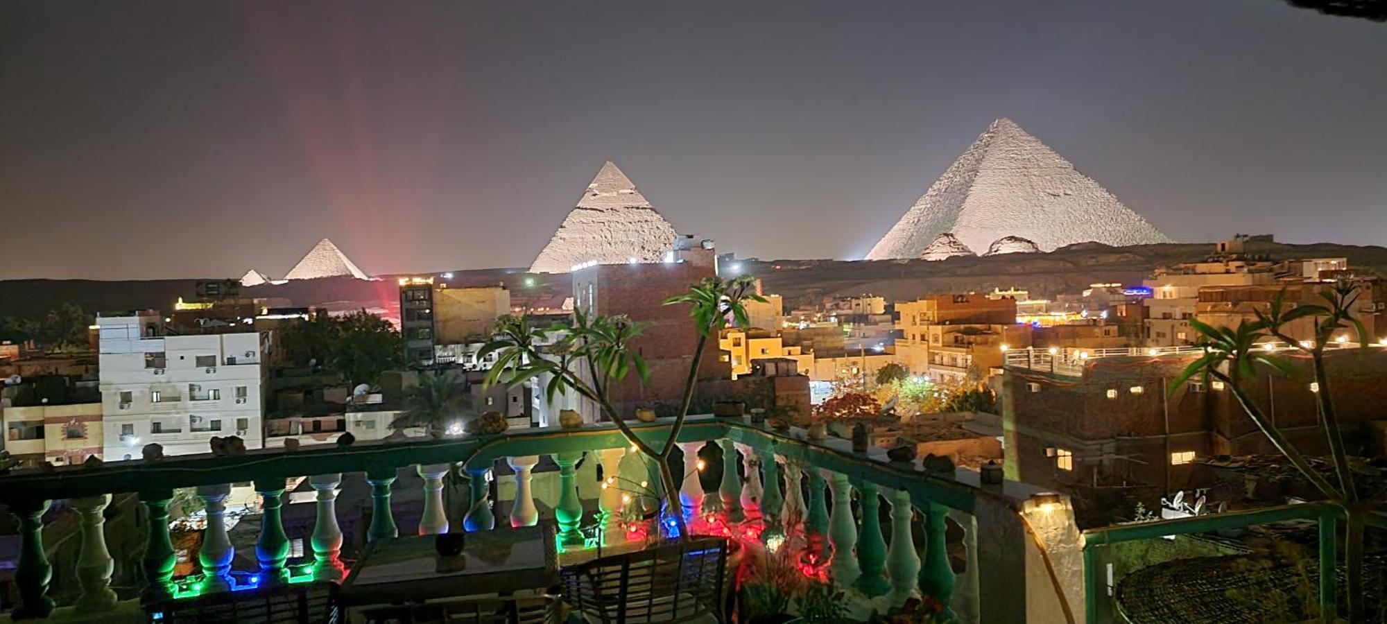 Pyramids Temple Guest House Kafret el-Gabal Exterior foto